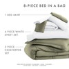 Essential Bed In A Bag Comforter Bedding Set, Ultra Soft, Machine Washable - Becky Cameron (8 Piece Set) - image 2 of 4