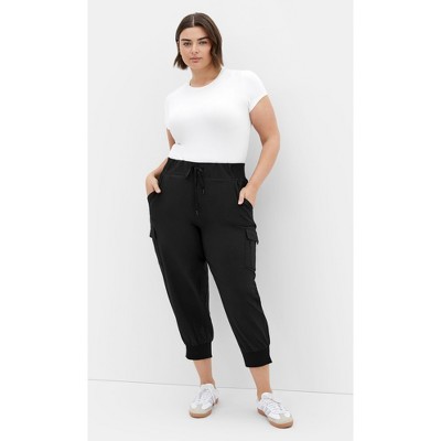 Women's Plus Size Lea Pant - black | CITY CHIC