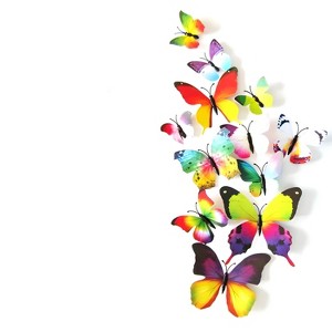 Kitcheniva 3D Butterfly Wall Stickers Art Decals - 1 of 3