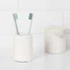 Marble Toothbrush Holder White - Threshold™ - image 2 of 4