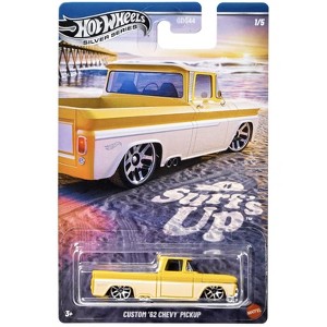 Hot Wheels Custom 1962 Chevy PickUp Surf's Up Silver Series : Target