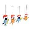 Kurt Alder Plastic Ornaments for Christmas Tree, Bluey and Family (Set of 4) - 2 of 3