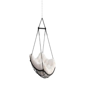 37.4"Hammock Chair Swing with Cushion - Outdoor Indoor Hanging Hammock Chair - 1 of 4