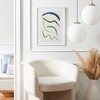 Fashion Week - 18" X 24" - Denim/Black - Framed Wall Art - WLA2045 - Safavieh - 2 of 4