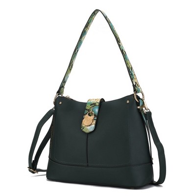MKF Collection Ezra Snake Embossed Shoulder Trendy Bag by Mia K