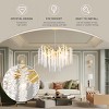 BAOURE 8 Light 23-in Crystal Tree Branches Chandeliers Gold Luxury  Pendant Light Fixture  for Dining Room Bedroom Living Room Entryway - 3 of 4