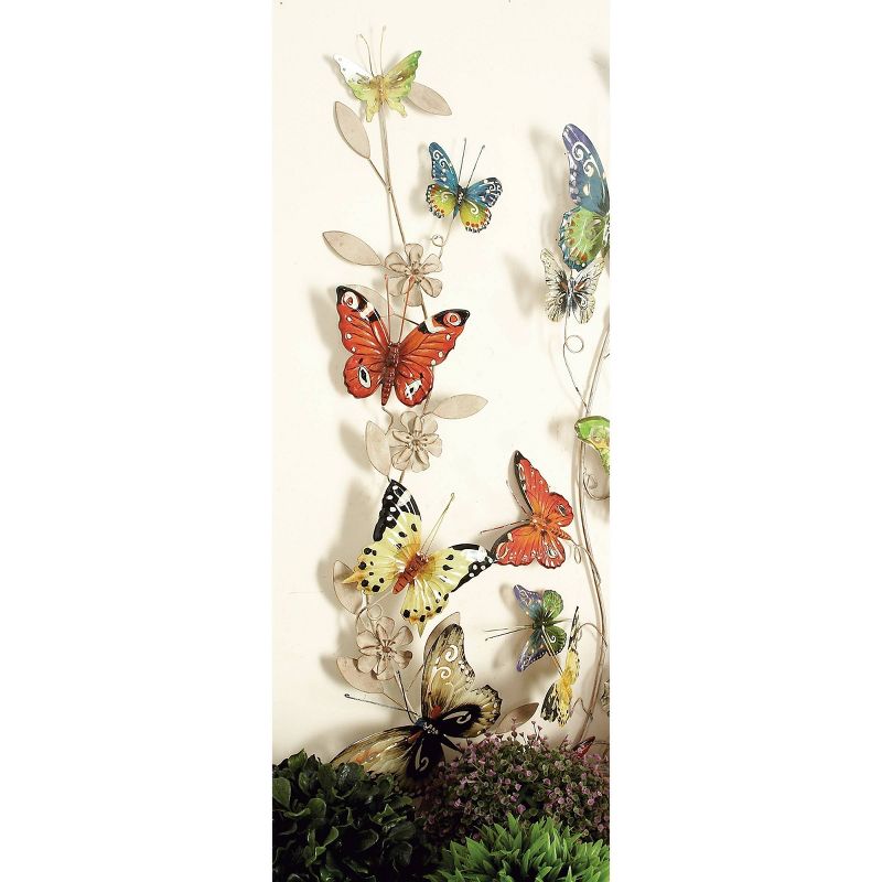 Metal Butterfly Indoor Outdoor Wall Decor - Olivia &#38; May, 1 of 9