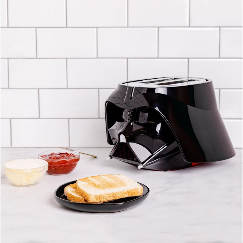 Uncanny Brands Star Wars Darth Vader Halo Toaster, 6 of 10