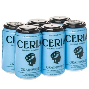 Ceria Brewing Co. Grainwave Alcohol Free Beer - 6pk/12 fl oz Cans - 1 of 4