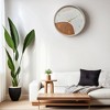Unique Bargains Plastic Silent Non-Ticking Battery Powered Large Wall Clock 12 x 12 Inches - 3 of 4