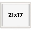 PosterPalooza | Shadow Box 1.5" Depth Silver Picture Frame - UV Acrylic, Backing Board, Hanging Hardware - 2 of 4