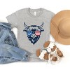 The Juniper Shop Patriotic Cow Sunglasses Youth Short Sleeve Tee - 3 of 4