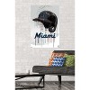 Trends International MLB Miami Marlins - Drip Helmet 22 Unframed Wall Poster Prints - 2 of 4