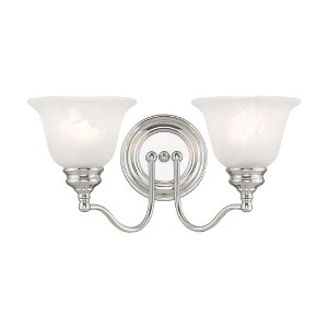 Livex Lighting Essex 2 - Light Vanity in  Polished Chrome - 1 of 1