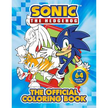 Sonic the Hedgehog: The Official Coloring Book - by  Penguin Young Readers Licenses (Paperback)