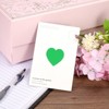 Unique Bargains Self-Adhesive Heart Decoration Sticker for Envelope Wedding 500 Pcs - 3 of 4