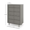 Child Craft Surrey Hill 5 Drawer Chest for Nursery or Bedroom, Anti-Tip Kit Included to Prevent Tipping, Non-Toxic, Baby Safe Finish - 3 of 4