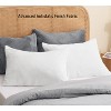 LISM 20x26 Inches Flannel Pillowcases with Zipper,Cozy Fuzzy Velvet Standard Pillow Shams Set of 2 - 3 of 4