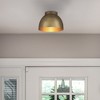 Hunter Fans 10" Erling Ceiling Light Luxe Gold Flush Mount - 2 of 4
