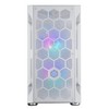 SilverStone Technology FARA H1M PRO White Micro-ATX Tower case with Tempered Glass and Three ARGB Fans, SST-FAH1MW-PRO - 2 of 4