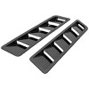 Unique Bargains Car Hood Scoop Air Vent Blinds Bonnet Cover Universal Carbon Fiber Pattern 2 Pcs - 3 of 4