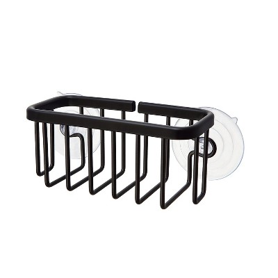 SunnyPoint NeverRust Kitchen Sink Suction Holder Black (JJ-3CKE-BLK)