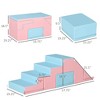 Runesay Colorful Foam Play Set for Children, Easy-to-Clean 2 Piece Soft Kids Climbing Set - 2 of 4
