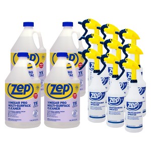 ZEP Zep Vinegar Pro Multi-Surface Cleaner 1 Gal (Case of 4) and Zep Professional Sprayer Bottle (Case of 9) Bundle - Bundle - 1 of 4