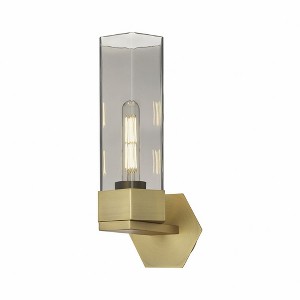 Claverack - 1 Light Wall Sconce In Art Deco Style-16.13 Inches Tall and 5 Inches Wide - 1 of 1