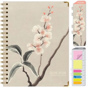 Global Printed Products Hardcover AY 2025-2026 Fashion Planner - 8.5"x11" (Orchid) - 1 of 4