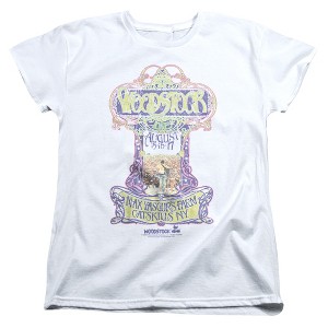 Women's Woodstock 15 16 17 Poster T-Shirt - 1 of 4