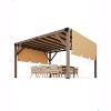 GustoWave 12'X 14' Outdoor Durable & Rot Resistant Wooden Pergola for Backyard, Garden, Deck - 2 of 4