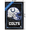 Trends International NFL Indianapolis Colts - Neon Helmet 23 Framed Wall Poster Prints - 3 of 4