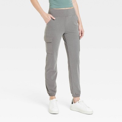 Women's French Terry Cargo Joggers - Joylab™ Gray Xxl : Target