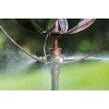 Evergreen 85.5"H Misting Wind Spinner, Copper Sphere - 2 of 4