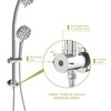 PAGED Multi Function Dual Shower Head Modern Shower System with Hand Shower for Bathroom, Restroom - 3 of 4