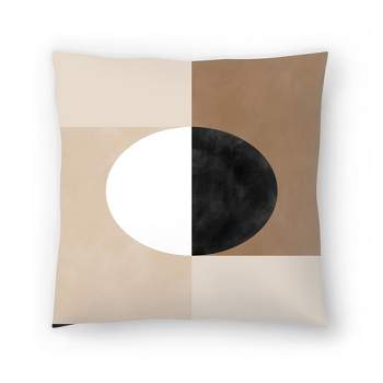 Americanflat Modern Abstract Polyester Throw Pillow By The Print Republic