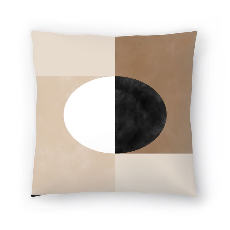 Americanflat Modern Abstract Polyester Throw Pillow By The Print Republic, 1 of 5