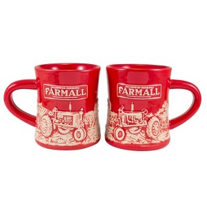 McCormick Farmall F-20 Raised-Relief Red Mug - 1 of 1