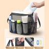 Aoibox Large Mesh Shower Caddy Tote with 8 Pockets, Quick Dry Hanging Toiletry Bag for College Dorm, Gym, Camp, Travel - 4 of 4