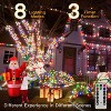 Ollny 400 LED Multicolor Christmas Lights (Clear Cable, Plug in, 8 Modes) - 3 of 4
