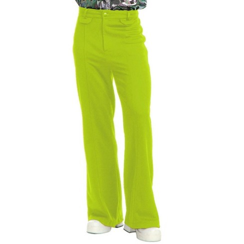 Charades Men's Green Disco Pants 42