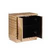 Best Master Furniture,Lacy Metallic Gold Sheen Side Table - 2 of 4