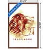 Trends International Harry Potter - Gryffindor House Logo Framed Wall Poster Prints - 3 of 4