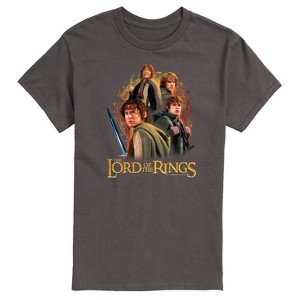 Men's - The Lord of the Rings - Frodo Sam Pippin Merry Hobbits Short Sleeve Graphic T-Shirt - 1 of 4