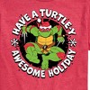 Men's - Teenage Mutant Ninja Turtles - Have A Turtley Awesome Holiday Short Sleeve Graphic T-Shirt - 2 of 4