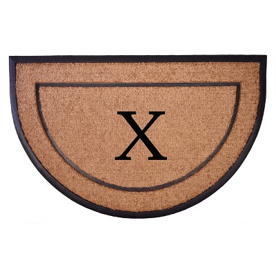 Calloway Mills 106573048A The General Monogram Doormat 30 In. x 48 In.