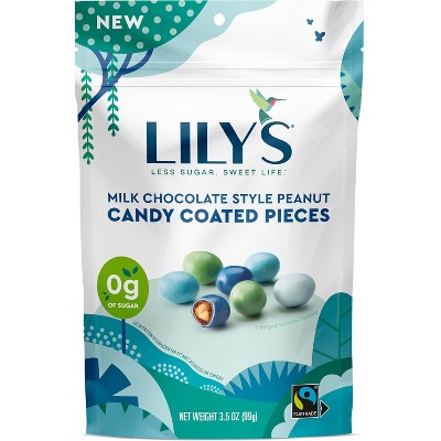 Lily's Milk Chocolate Peanut Gems - 3.5oz