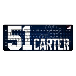 NFL New York Giants Players Game Tactic Wireless USB Keyboard - 1 of 4