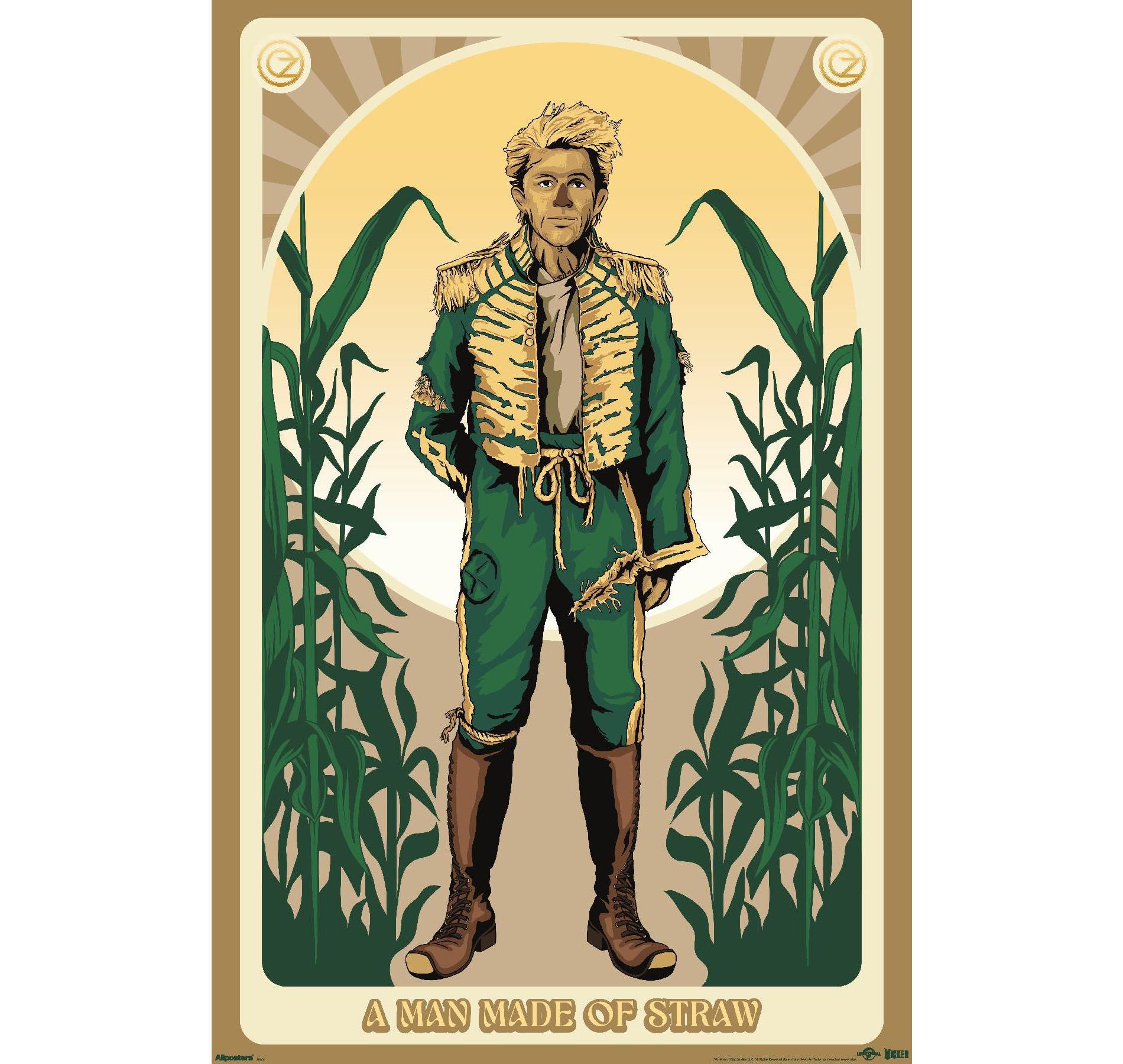 Trends International Wicked: For Good (2025) - A Man Made Of Straw Unframed Wall Poster Prints